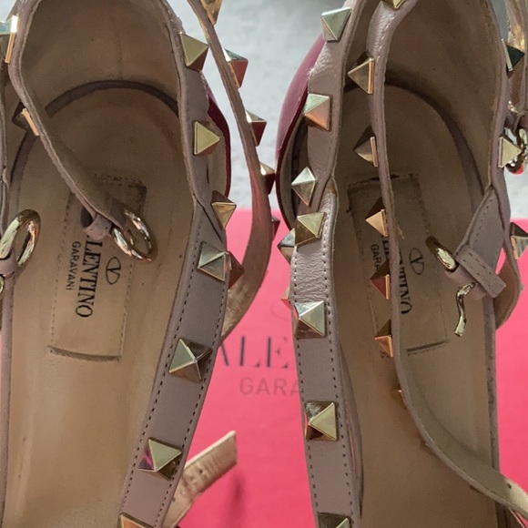 COPY - Valentino Rockstud ankle wrap shoes - Picture 2 of 5